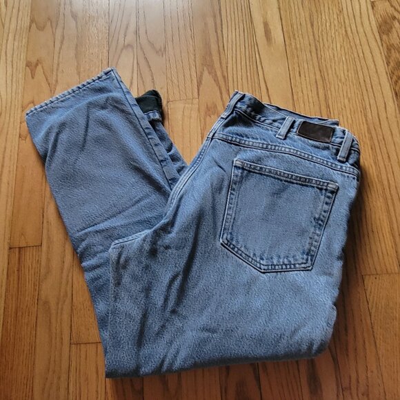 L.L. Bean Mens Classic Fit Denim Jeans 34x29 Fleece Lined - Picture 3 of 5